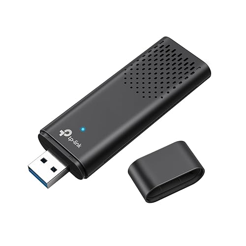TP-Link AX1800 Dual Band Wireless USB Adapter Wi-Fi 6 (Archer TX20U) - Wireless USB Adapter with 2.4GHz, 5GHz Dual-Band Antenna, SuperSpeed USB 3.0