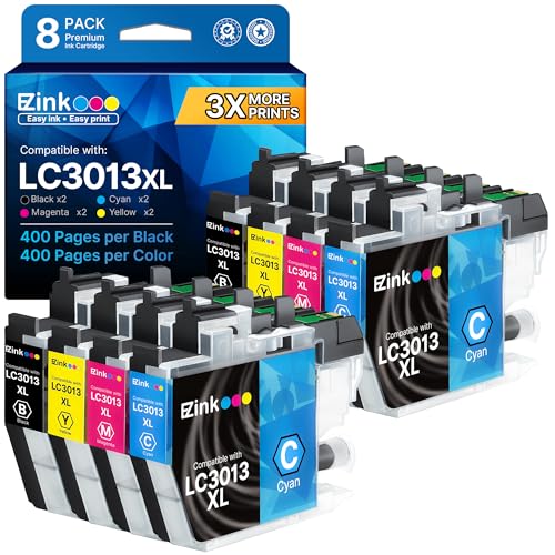 LC3013 Ink Cartridges bk/c/m/y Compatible for Brother LC3013 Ink Cartridges