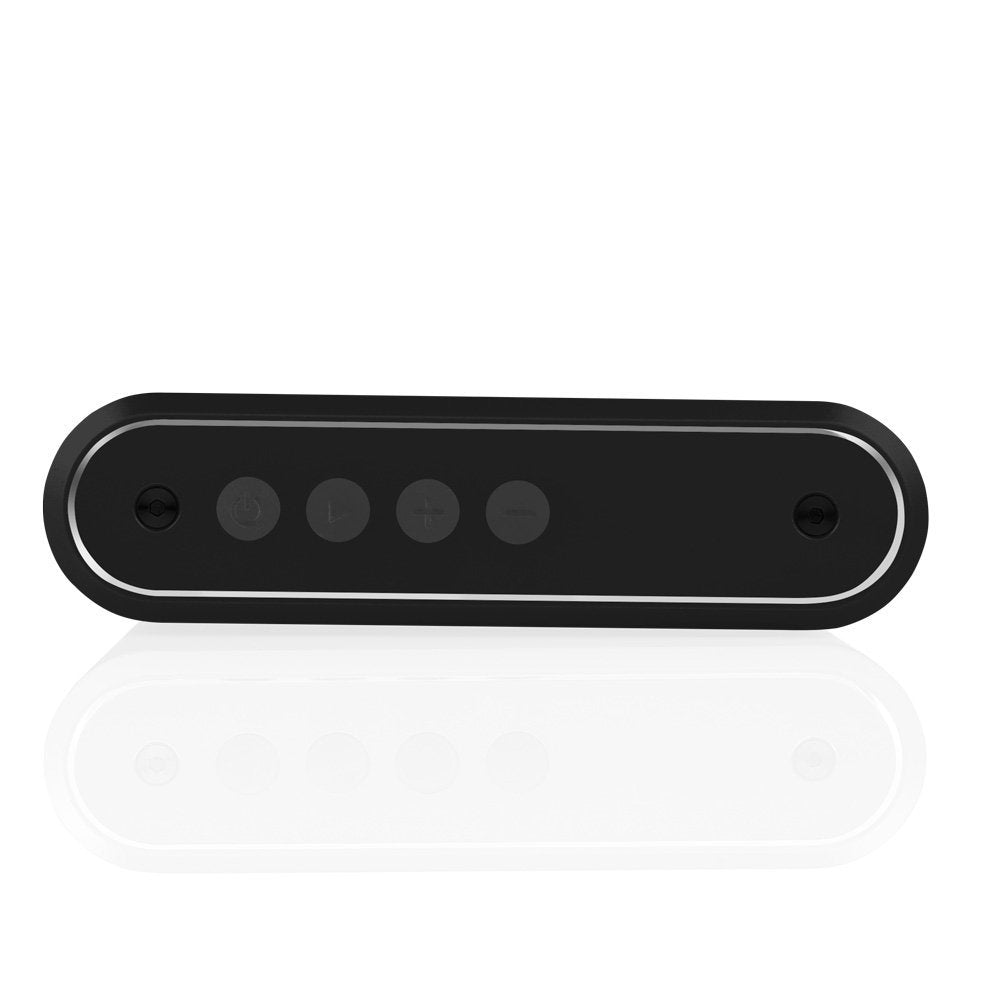BRAVEN Bridge Bluetooth Speaker and Conferencing Device [12 Hours Playtime] 2600 mAh Power Bank - Black/Black/Black