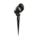 Malibu Low Voltage Landscape Spotlights 20W Halogen Spot Lights 12V AC Outdoor Black Landscape Lighting Kit with Spike Stakes and Connectors 145 Lumen