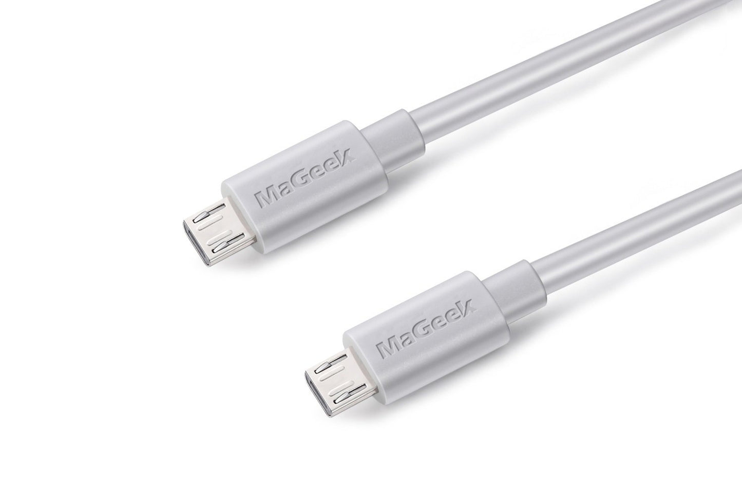 MaGeek Micro USB Cable 6ft, [2-Pack, 6 feet] Extra Long USB 2.0 to Micro B Fast Charge Cord and High Speed Data Sync Cable for Samsung S7 S6, HTC