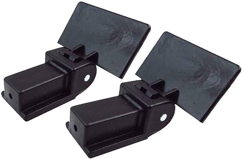 Hi-Fi Heaven Hinges for AT-LP120 & AT-LP120-USB Turntables (Black Metal, Pair)