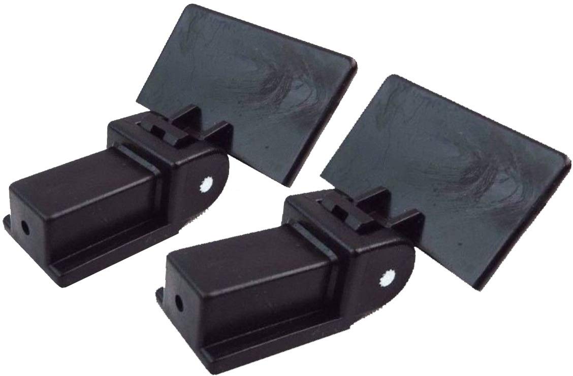 Hi-Fi Heaven Hinges for AT-LP120 & AT-LP120-USB Turntables (Black Metal, Pair)