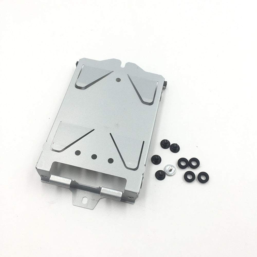 Replacement Hard Disk Drive HDD Mounting Bracket Caddy Tray Support Holder with Screws for PS4 Pro Controller