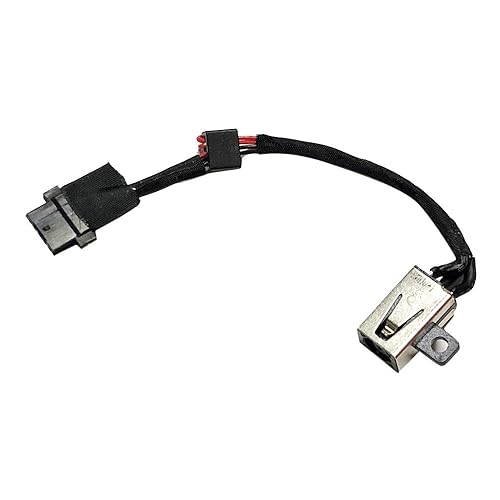 Zahara DC in Power Jack Cable Charging Port Replacement for Dell XPS 13 9343 9340 9350 9360 P54G002 Laptop 0P7G3 00P7G3