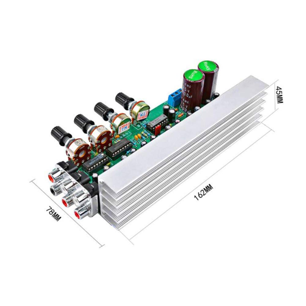 Taidacent TDA2030 5.1 Channel Audio Amplifier Board 6 * 18W Subwoofer Amplifiers for DIY Sound System Speaker Home Theater