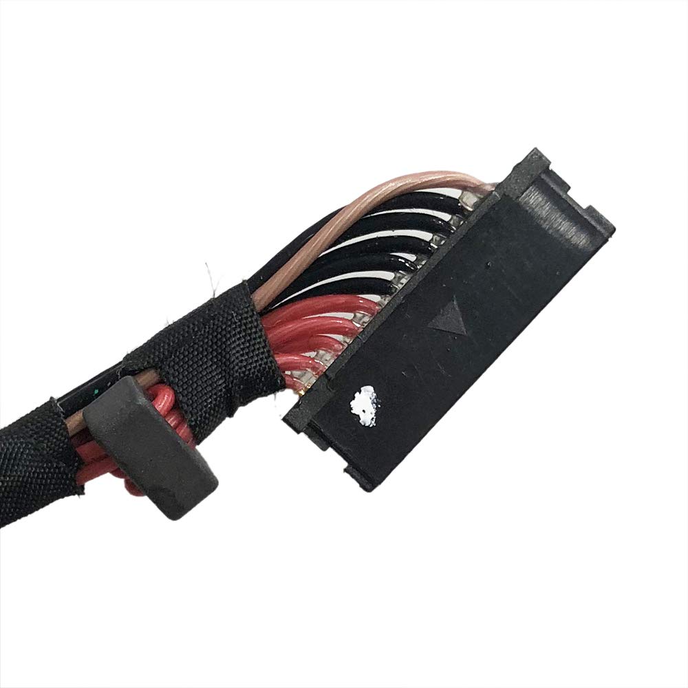 GinTai DC Power Jack with Cable Socket Plug Charging Port Replacement for Dell M15 R2 M17 R2 0J60G1 J60G1 DC301015A00 EDQ51 EDQ71
