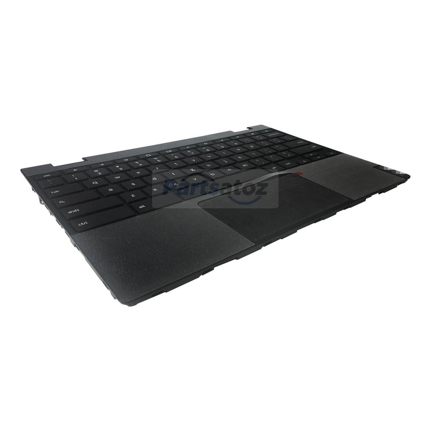 Rinbers Laptop Palmrest Upper Case with US Keyboard and Touchpad Assembly Replacement for Lenovo Chromebook 11 100e 2nd Gen MTK 81QB 5CB0X55485