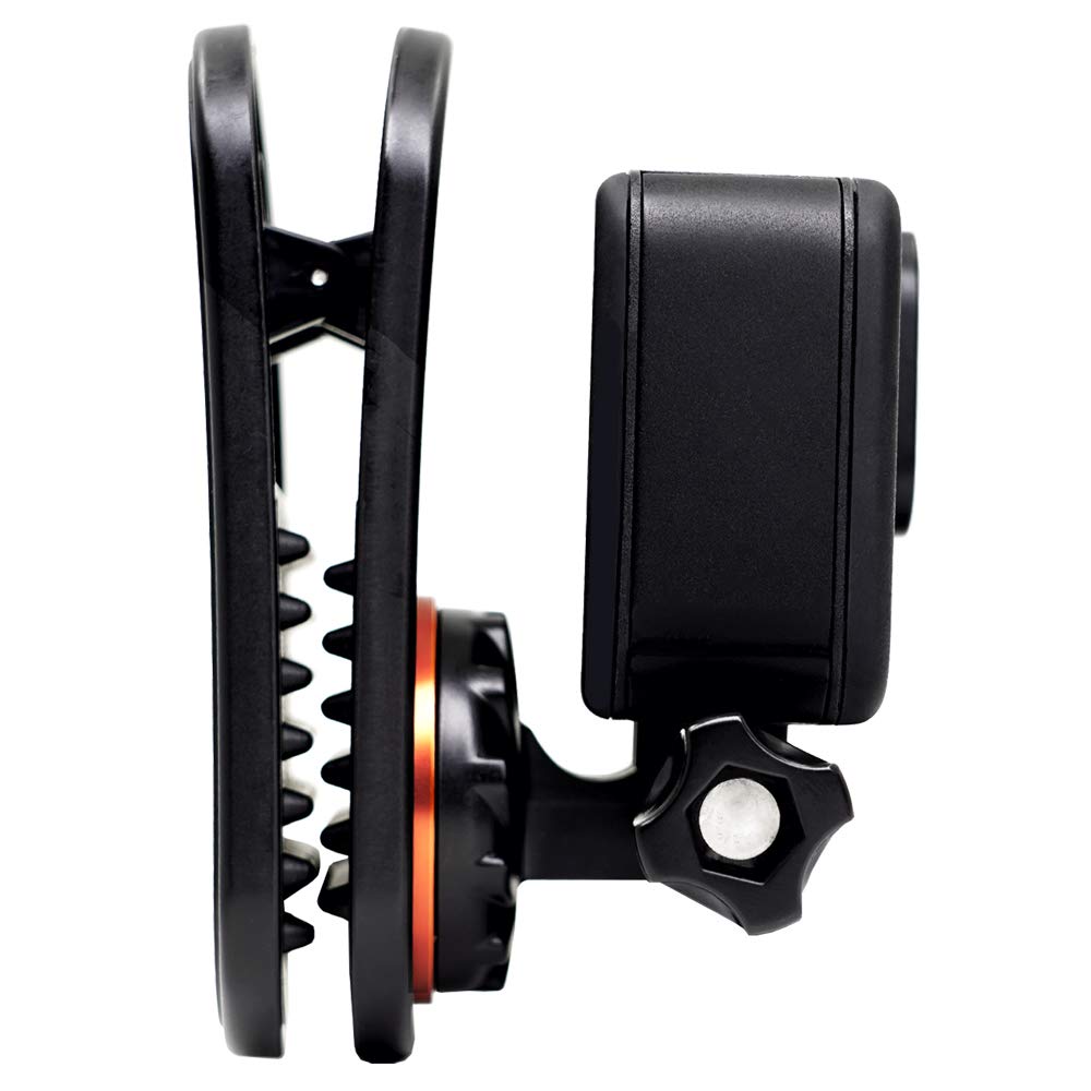 MAXCAM Swivel Backpack Mount Compatible with GoPro Hero11/10/9/8/7/6/5, Session, DJI Osmo Action, Insta360 One R/X