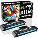 2-Pack of Black ColorPrint Compatible B1160 Toner Cartridge Replacement for Dell B1160W B1163w 1160 YK1PM 331-7335 Work with B1165nfw HF44N HF442 Mono