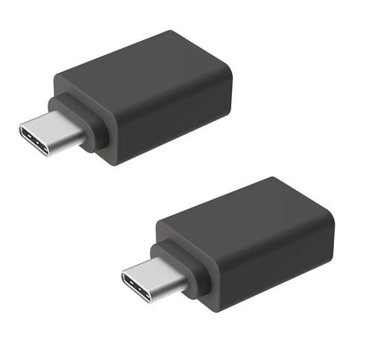 ienza USB-C to USB-A Adapter Converter for MacBook, PC, Android, iPhone, Receiver Dongle, Keyboard, Mouse, Webcam, Camera File Transfer, Portable…