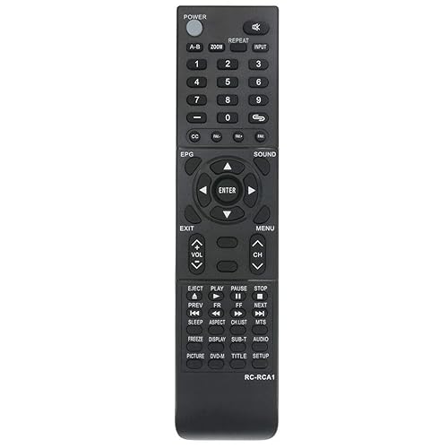 New RC-RCA1 Replace Remote Control for RCA TV LED50B45RQ RE20QP80 LED30B30RQ 40LA45RQ