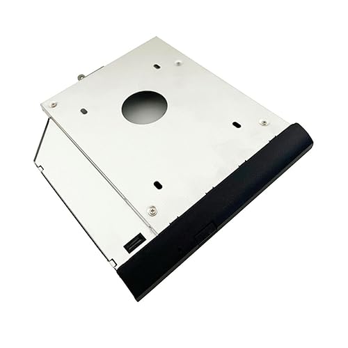 2nd HDD SSD Hard Drive Optical Caddy Frame Tray for Lenovo XiaoXin ideapad 300 with Bezel Front Panel Faceplate Metal Bracket Holder