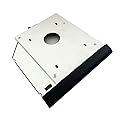 2nd HDD SSD Hard Drive Optical Caddy Frame Tray for Lenovo XiaoXin ideapad 300 with Bezel Front Panel Faceplate Metal Bracket Holder
