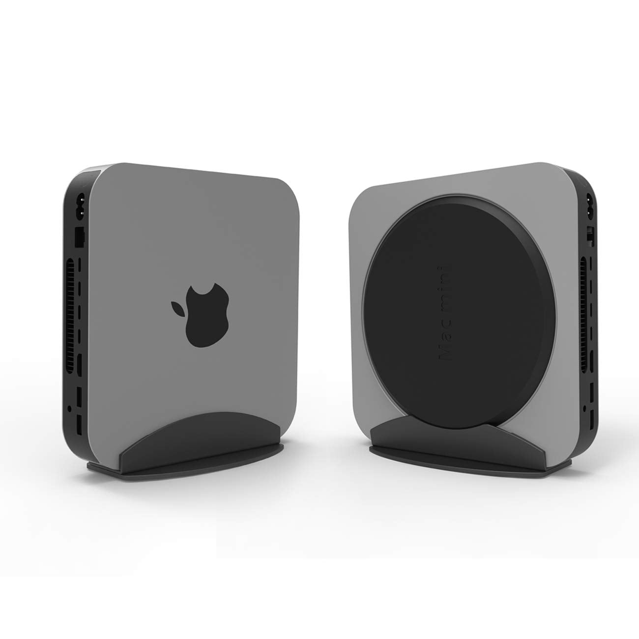 Bylitco Desktop Stand for Mac Mini 2010-2023,M1/M2,Vertical Holder,Perfect for Desk Organization and Heat Dissipation?Soft Cushioned Protection