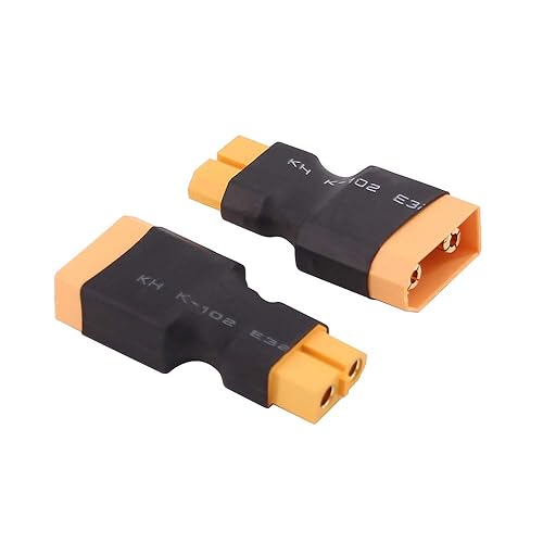 OliRC 2pcs Male XT90 XT-90 to Female XT60 XT-60 Connector Adapter(C95-2)