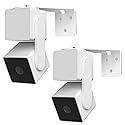 2Pack Adhesive Metal Wall Mount Bracket, Compatible with Wyze Cam Pan V3/V2, Google Nest Cam, Eufy Security Solo Indoor Cam E220/P24, Blink Mini Pan