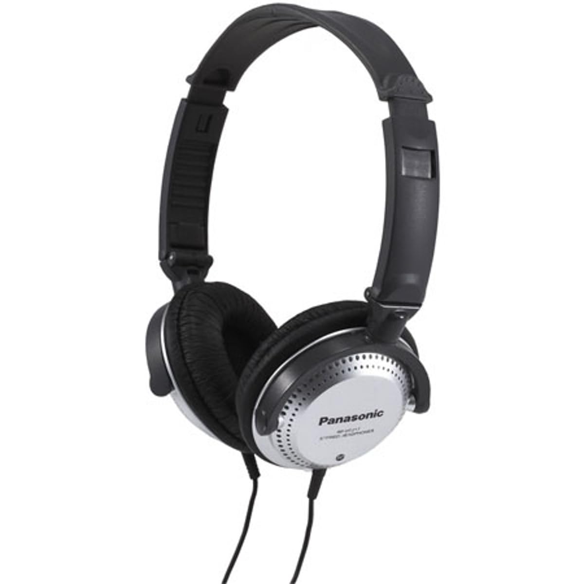 Panasonic Stereo Headphones On Ear Headphones with XBS Port, Integrated Volume Controller and Lightweight Foldable Design - RP-HT227-K (Black
