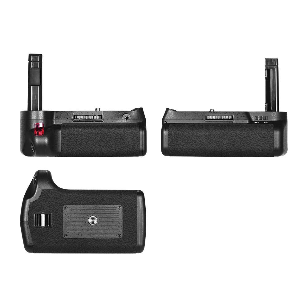 Andoer Vertical Battery Grip Holder for Nikon D5300 D3300 D3200 D3100 DSLR Camera EN-EL 14 Battery Powered with IR Remote Control