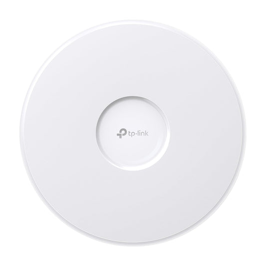 TP-Link Omada WiFi 7 Wireless Access Point - BE11000 Tri-Band, 2.5G Port, PoE+ or DC Powered, DC Adapter Included, 5yr Warranty, Captive Portal, Mesh