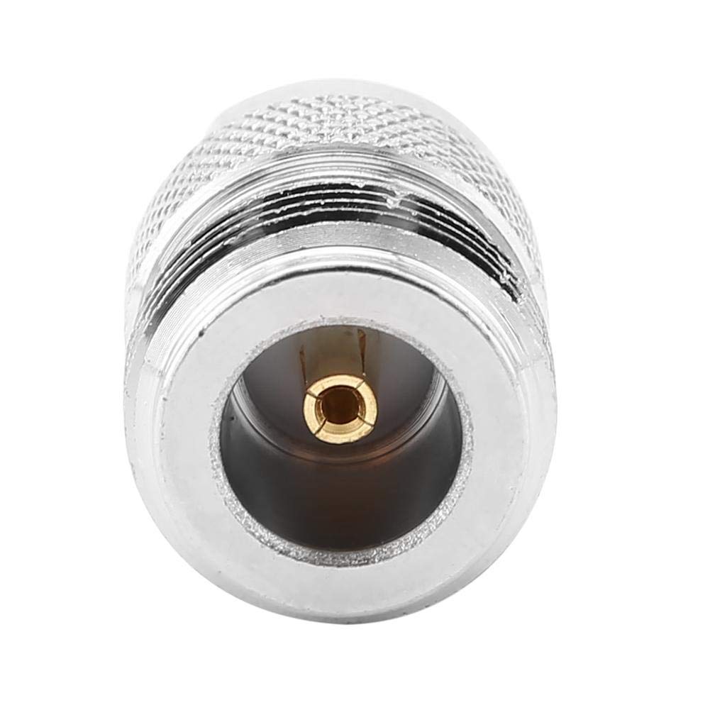 N Female to SMA Female RF Connector, 2 Pcs 50Ω Impedance Coaxial Adapter Test Converter 0-6Ghz Frequency, Leads and Probes