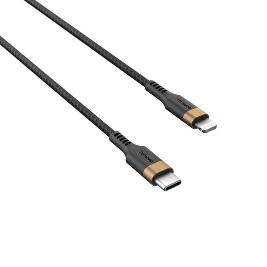 DURACELL iPhone Charger, USB-C to Lightning Cable (5ft/1.5m) Fast Charging Cable Type C Charger, MFi Certified for iPhone 14/13/12/11/X/8, AirPods…