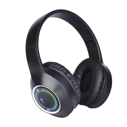 MGHOAQFRS Bluetooth Headphones Over Ear,Wireless Headphones Low Latency, Hands-Free Calls, Noise Reduction Headphones Deep Bass, HiFi Stereo Foldable…