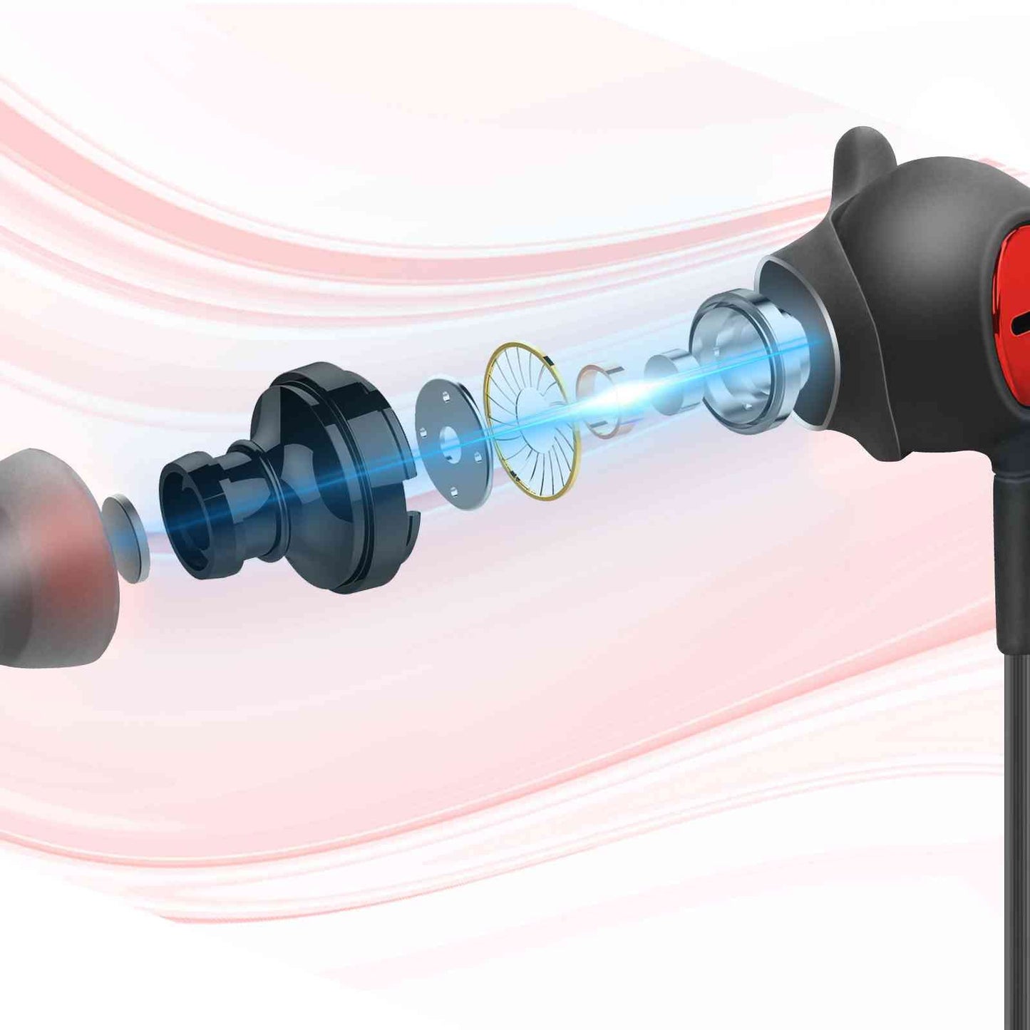 Wired 3.5MM Jack Durable Earphones Earbuds w Microphone and Volume Control, Deep Bass Clear Sound Noise Isolating in Ear Headphones, Compatible…