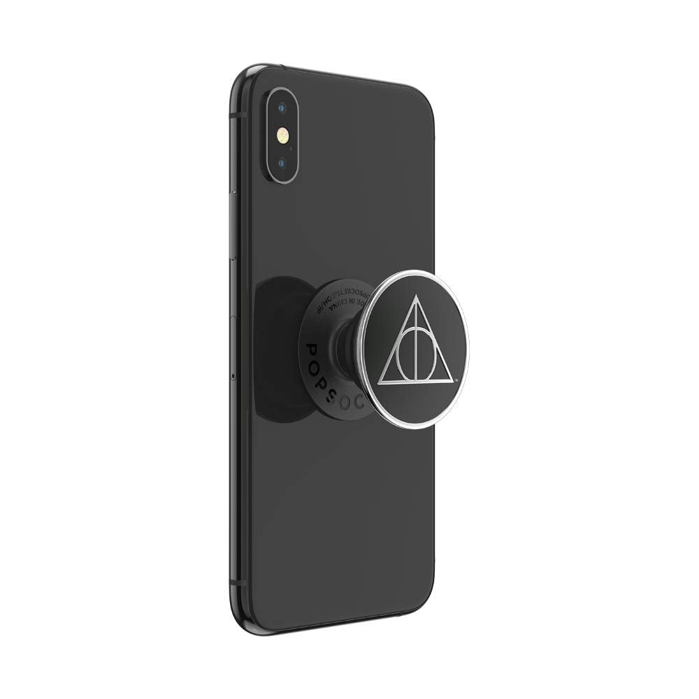 PopSockets Adhesive Phone Grip, Holder, Phone Stand, Harry Potter - Enamel Deathly Hallows