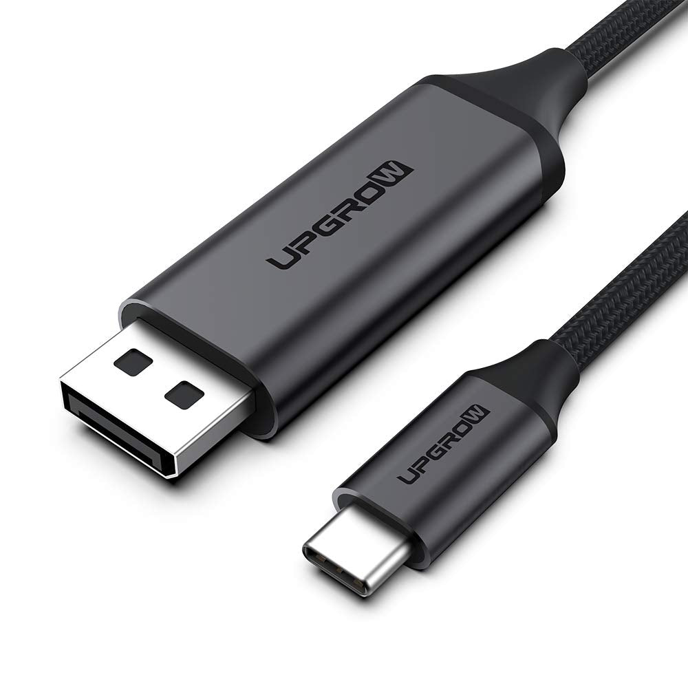 Upgrow USB C to DisplayPort Cable 4K@60Hz 6FT for Home Office USB C to DP Cable Compatible with MacBook Pro/Air, iPad Pro with USB-C Port