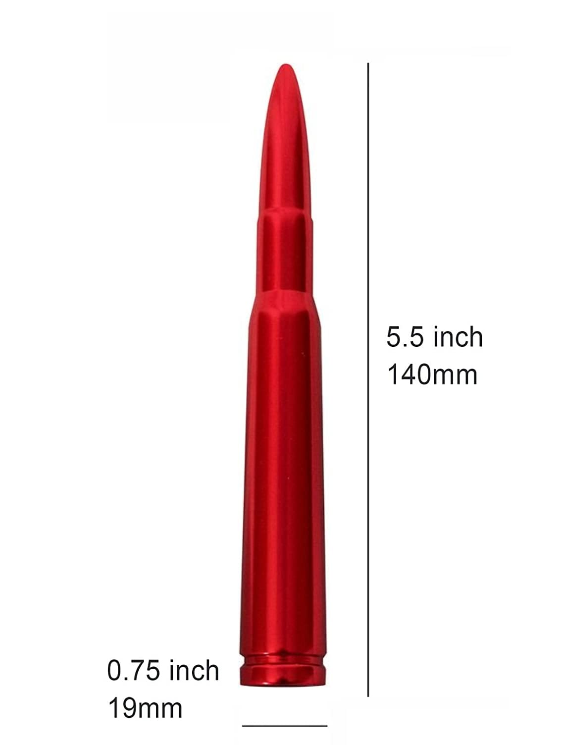 Bullet Antenna Car Truck Accessories for Ford F150 F250 F350 Super Duty Raptor Bronco Trucks Dodge RAM 1500 2500 3500 (Fits All Truck Model Years)