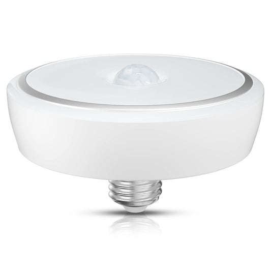 Bonlux Motion Sensor LED Ceiling Light Bulbs E26 Medium Base, 15W PIR UFO Motion Activated Night Light 150W Equivalent Auto On/Off for Hallway Stairs