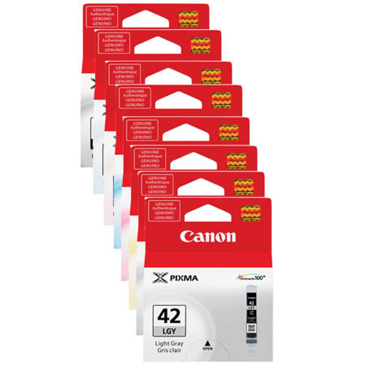 Canon CLI-42 8-Color Ink Tank Pack for Pixma PRO-100 Inkjet Photo Printer, 2-Pack