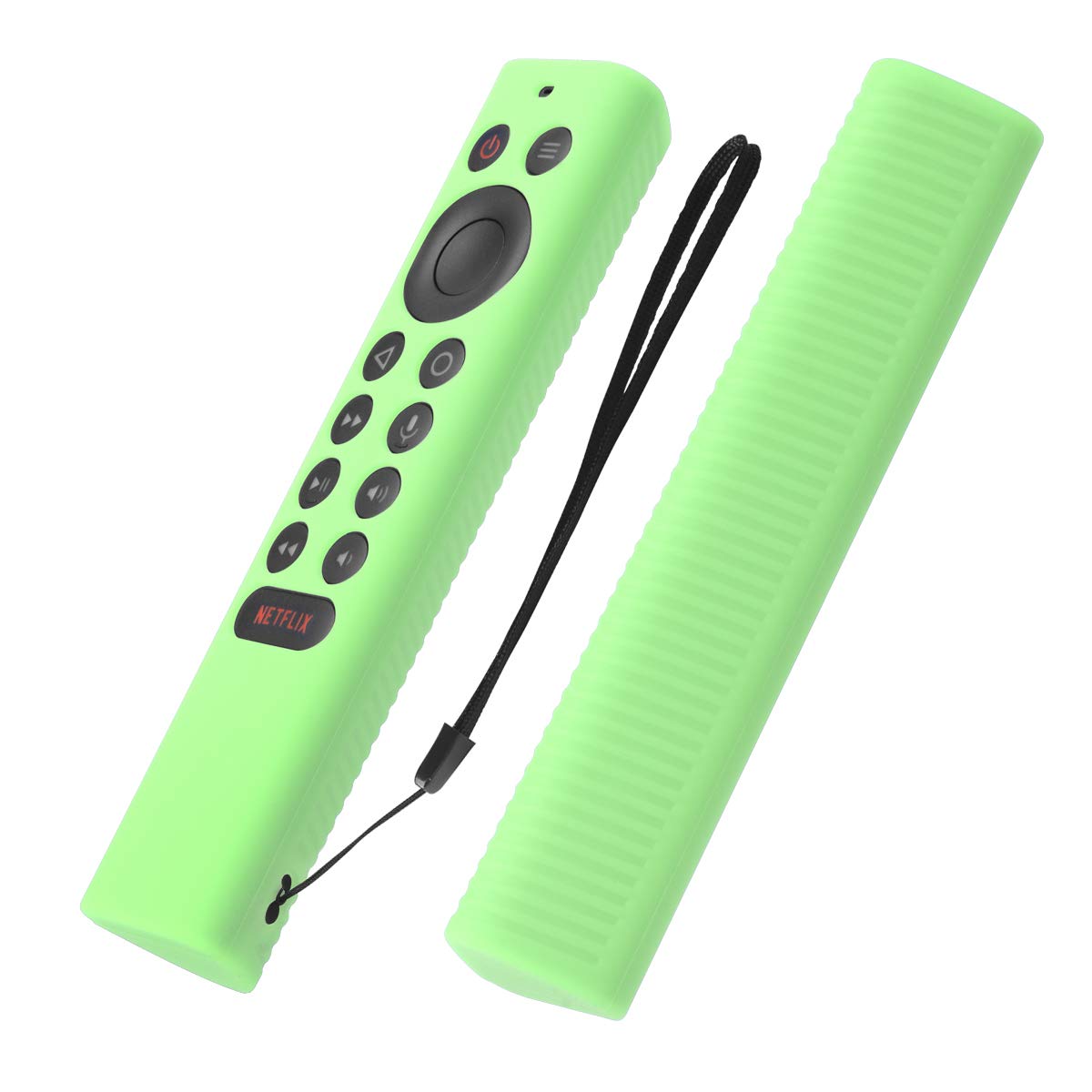 [2 Pack] Silicone Protective Cover for NVIDIA Shield TV Pro/4K HDR Remote Controller Series, Light Weight Kids-Friendly Silicone Skin