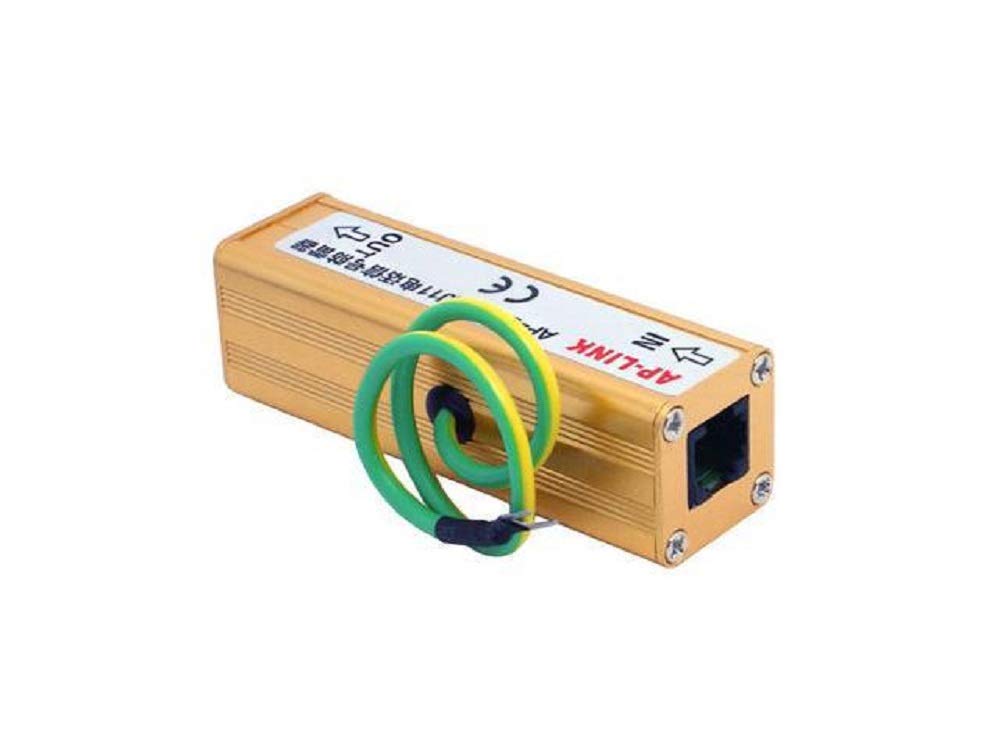 Tekit Telephone Fax RJ-11 RJ11 Surge Protector Thunder Lightning Arrester Protection Device RJ11 Surge Protection SPD,Telecom RJ11 Telephone Modem
