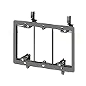 Vanco LV3 PVC Low Voltage Mount Brackets (Triple)