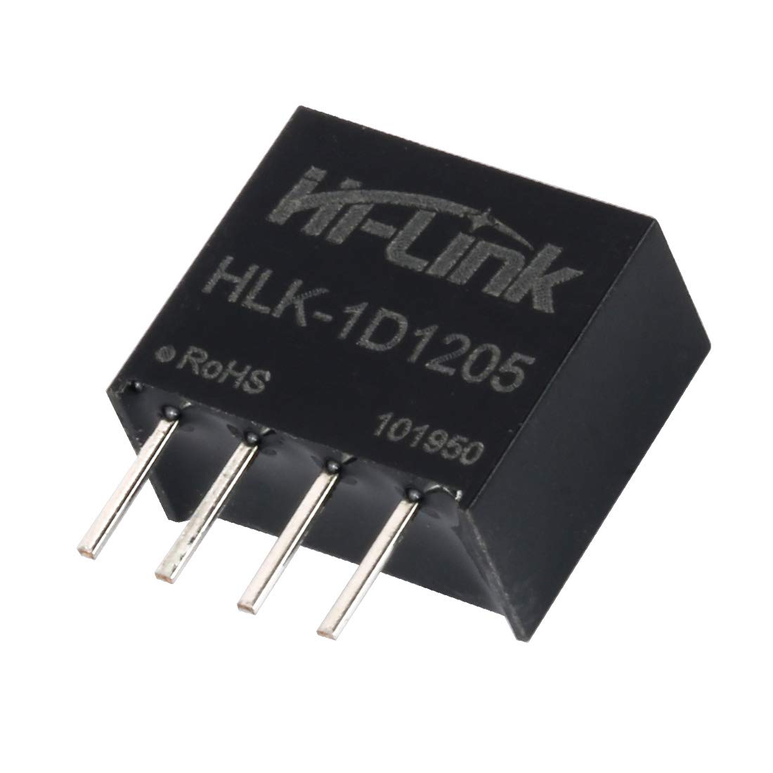 Hi-Link HLK-1D1205 12V to 5V 1W 200mA DC - DC Isolation Switching Power Supply Module Intelligent Household Switch Converter (6 PCS)