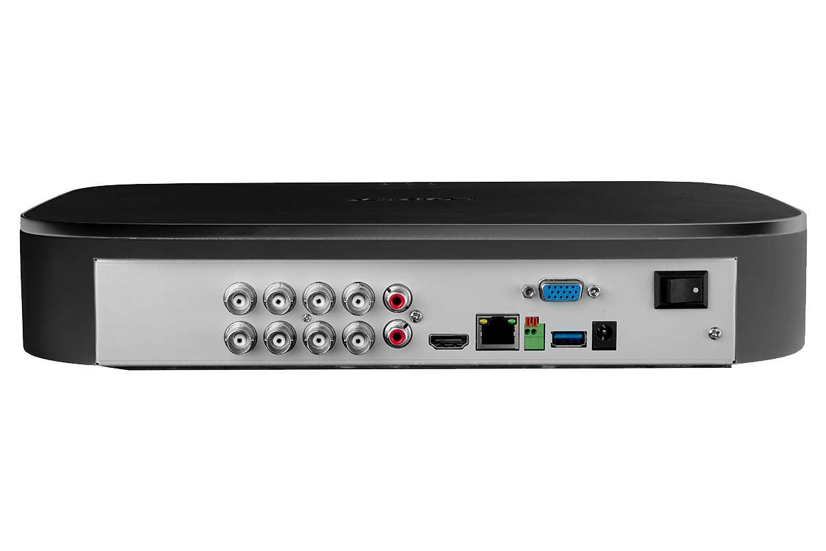 4K Ultra HD 8 Channel Digital Video Recorder with Smart Motion Detection and Smart Home Voice Control 2TB