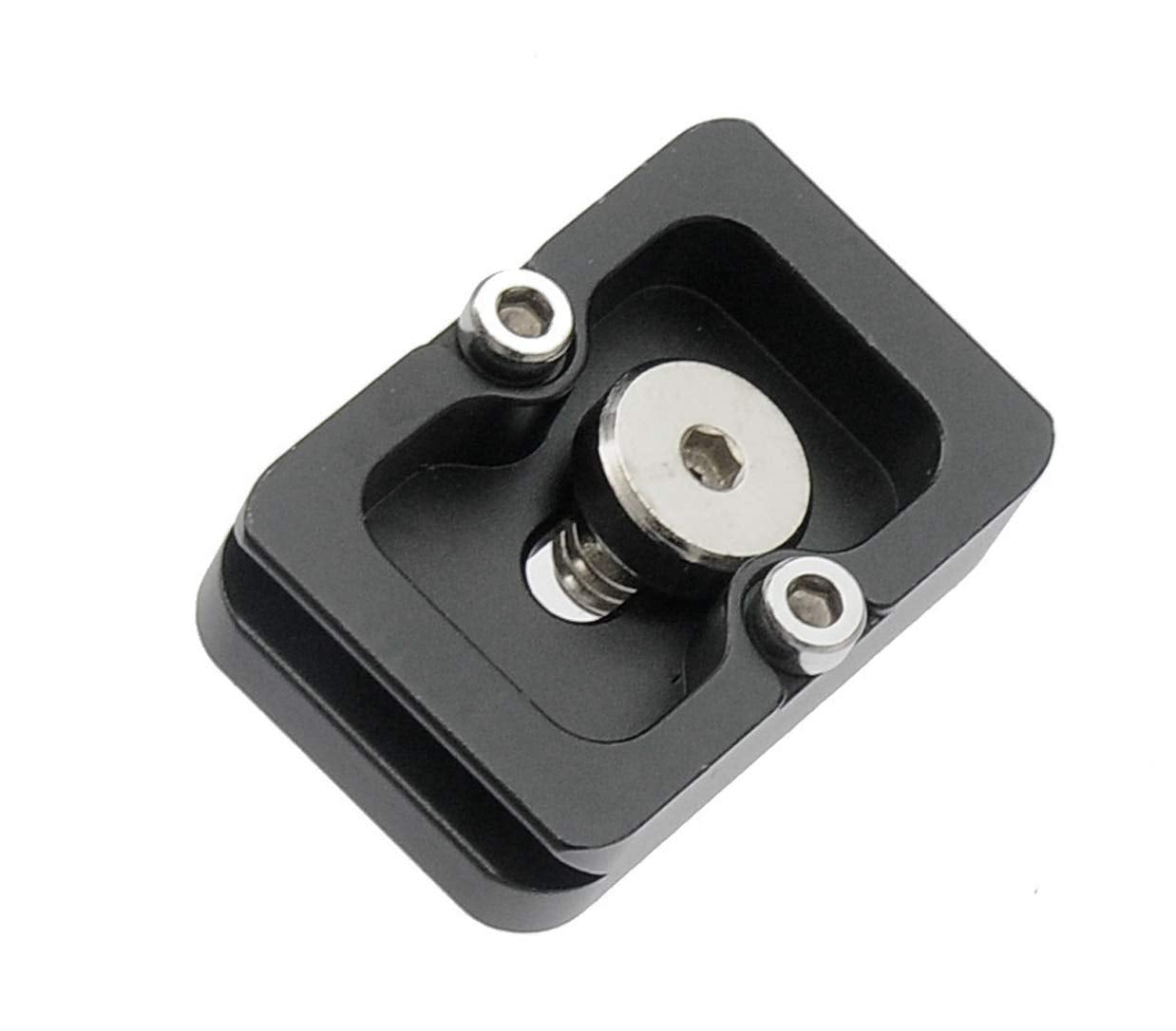 Fotasy 25mm Arca Swiss Plate, 25mm QR Plate, Quick Release Plate, Small Arca Plate, Tiny Quick Release Plate fits Arca-Swiss Universal Standard Clamp