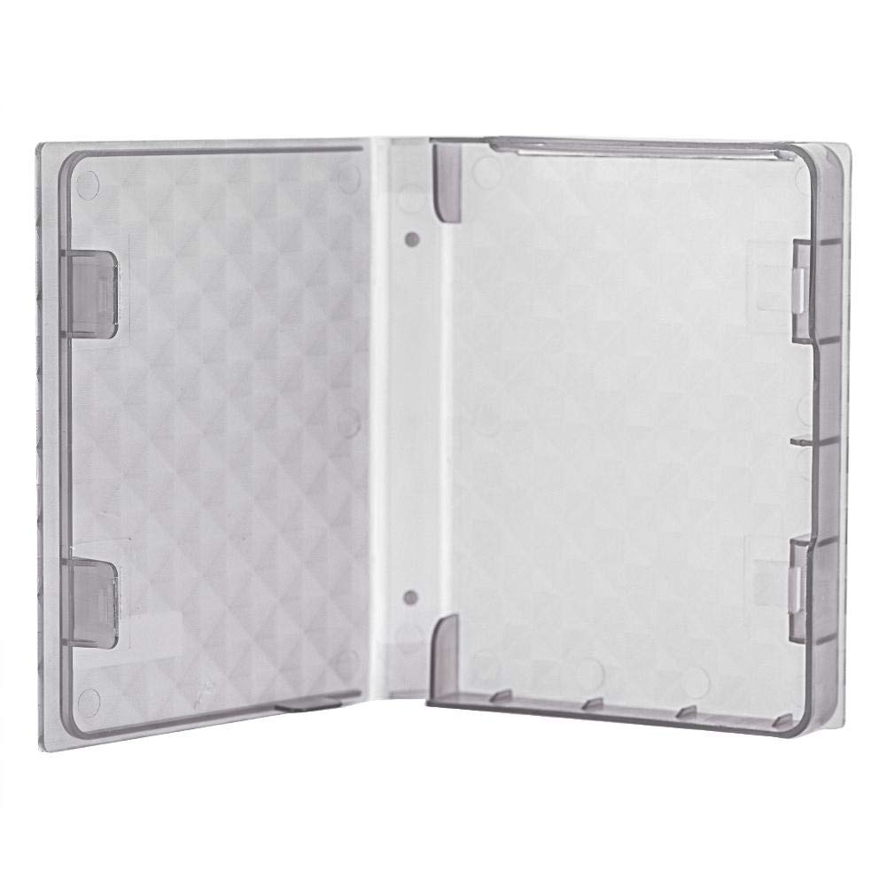 Professional 2.5in Hard Disk Drive Box SSD Protective Box Storage Case for 2.5 Inch and SSD Moistureproof, Shockproof, Anti Static and Non Slip Grey