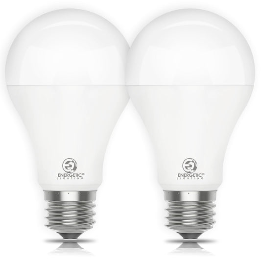 2 Pack 150 Watt Equivalent LED Bulb, Super Bright Light Bulbs 2600LM, Warm White 3000K, A21 LED Light Bulb 20W, Non-Dimmable, E26 Standard Base, LED