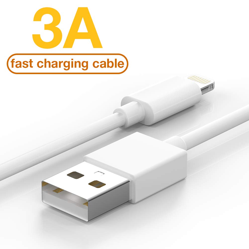 5 Pack(10FT)[Apple MFi Certified] iPhone Charger Long Lightning Cable Fast Charging iPhone Cord Compatible iPhone 14/14 Pro Max/13 Pro Max/12/11 Pro…