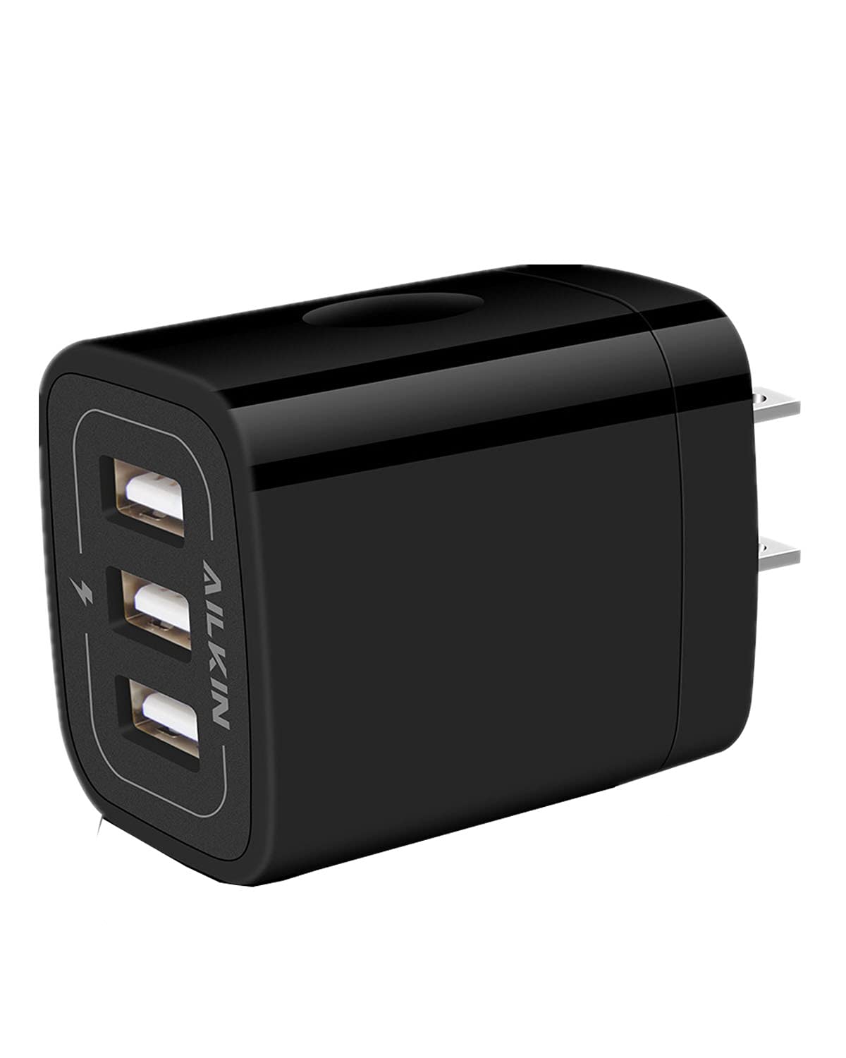 Wall Charger Plug, USB Charger Cube, AILKIN 3.1A 3-Muti Port USB Adapter