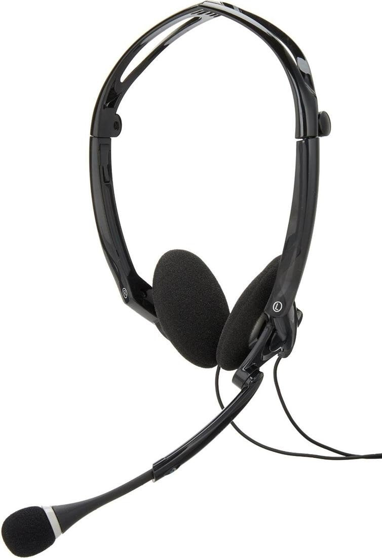 Plantronics DSP400 Foldable Multimedia Headset, Black