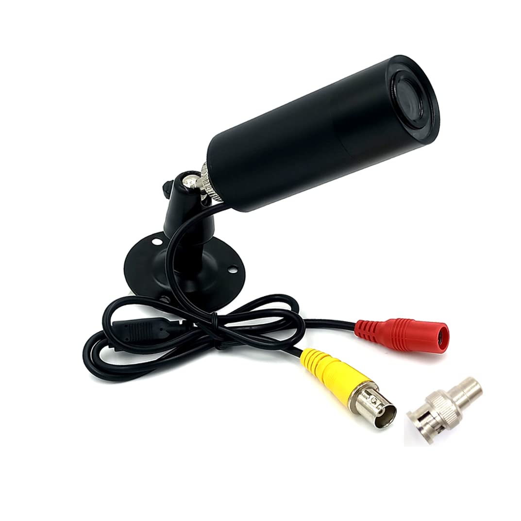 CNDST HD 1080P 2MP Starlight 0.0001Lux 4-in-1 TVI/CVI/AHD/960H CVBS CCTV 10pcs 940nm IR LEDs Night Vision Mini Pinhole Bullet Waterproof Security
