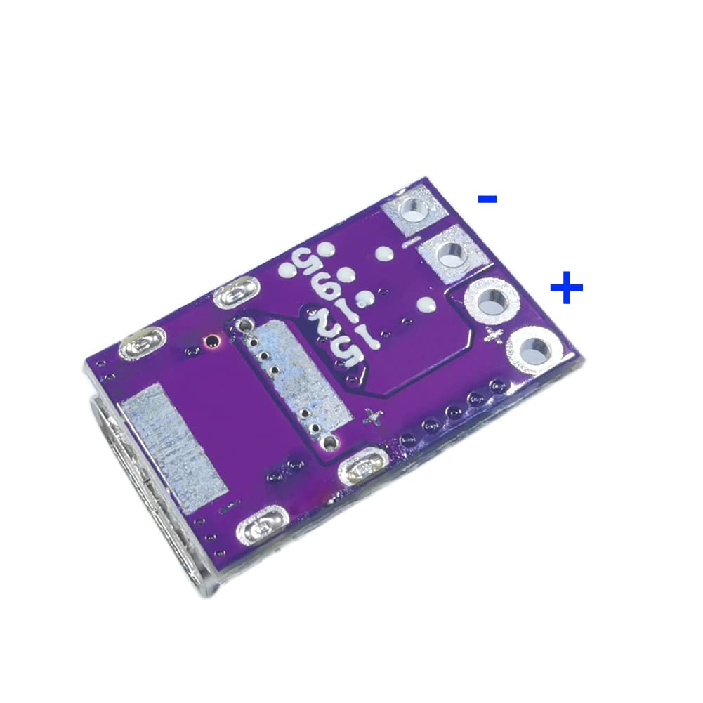Delinx 2PCs USB-C Type-C PD Trigger Module Supports PD 2.0 3.0 Output DC 5, 9, 12, 15, 20 Volts 100W (PD to 5/9/12/15/20V)
