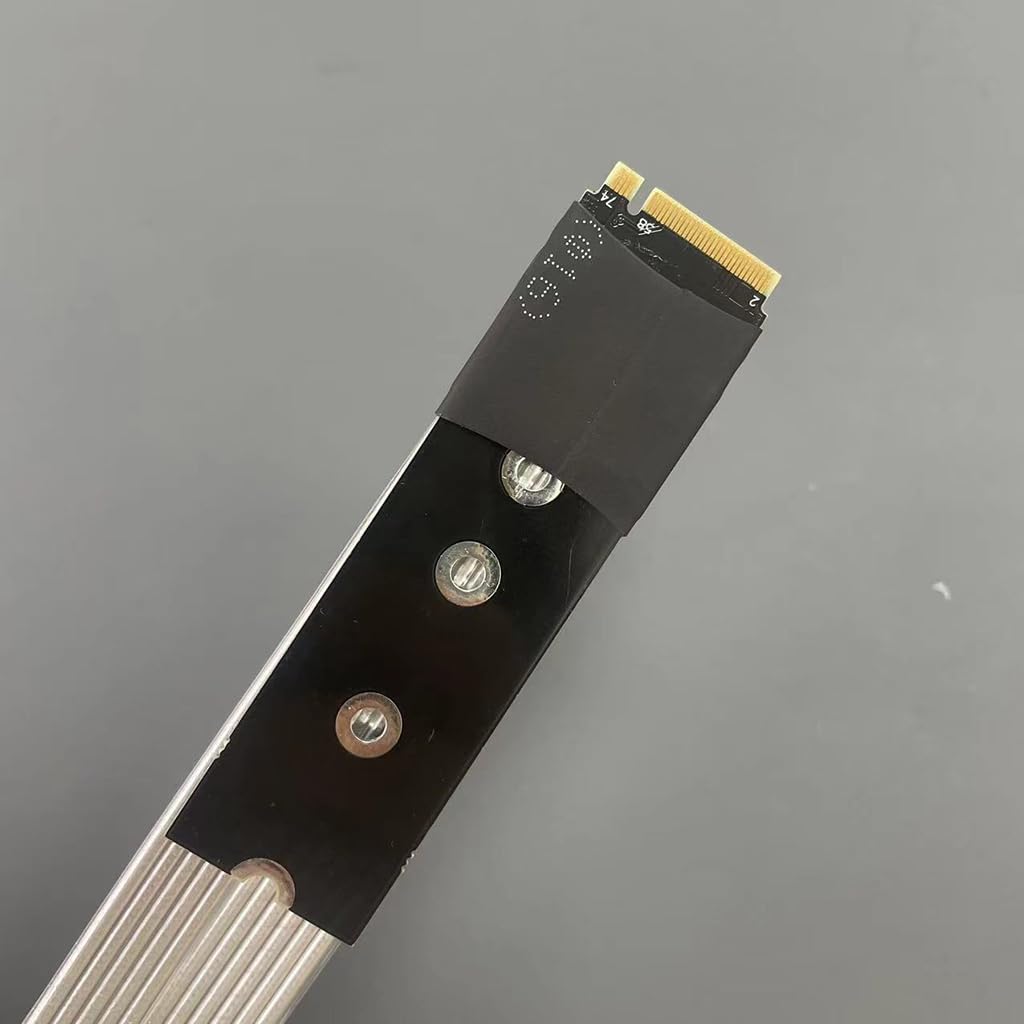 JMT M.2 NGFF NVMe to PCIE x16 Extension Cable 64G/BPS for STX Motherboard Graphics Card M.2(Ultra SSD, M-Key) NVMe Slot Extension (15cm,K43SM)