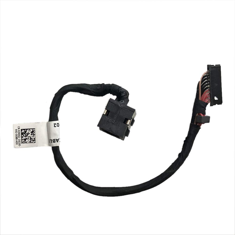 GinTai DC Power Jack with Cable Socket Plug Charging Port Replacement for Dell M15 R2 M17 R2 0J60G1 J60G1 DC301015A00 EDQ51 EDQ71