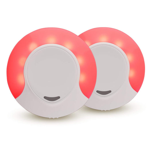 emagine A Sleep Aid Red Night Light Outlet Plug in with Dusk to Dawn Auto Sensor, Low Blue LED Promotes melatonin Production and Healthy Sleep