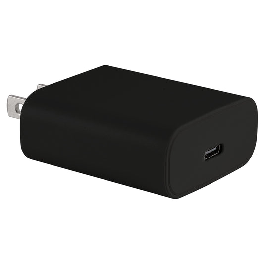 Cordinate 1 USB-C Port Wall Charger, 20W, Power Delivery, Fast Charge, Compact, Great for Travel, Compatible with Apple, Samsung, LG, Google